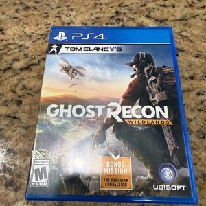 Tom Clancy's Ghost Recon Wildlands for PS4 - Blue Case